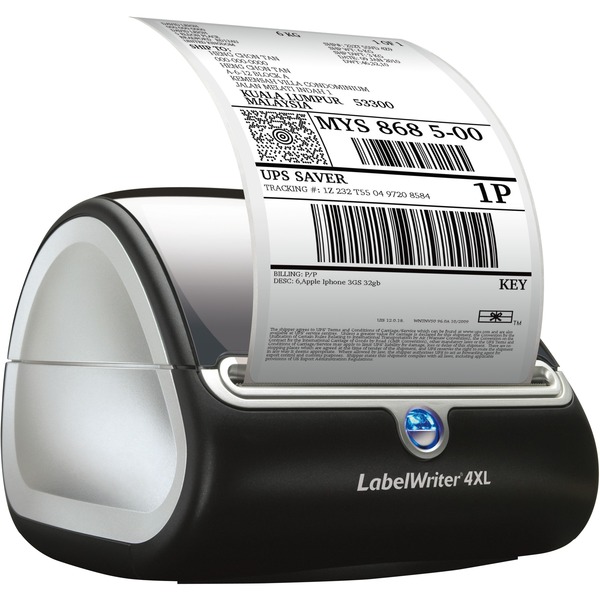 Dymo LabelWriter 4 XL labelprinter Zwart/zilver