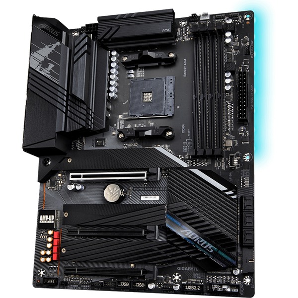 GIGABYTE X570S AORUS ELITE AX, socket AM4 moederbord RAID, 2.5GbLAN, WLAN, BT, Sound, ATX