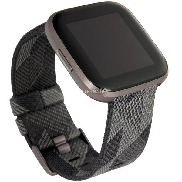 fitbit versa special edition smartwatch uni dark grey