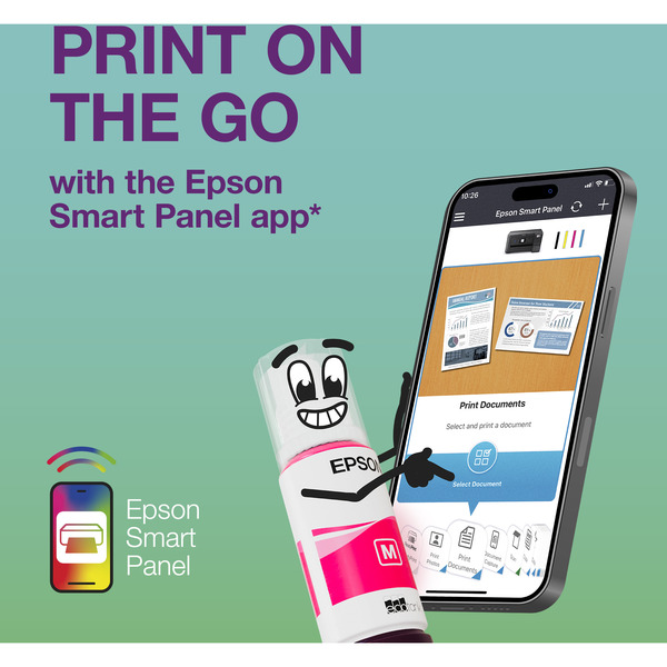 Epson EcoTank ET4850 allinone inkjetprinter met faxfunctie Zwart