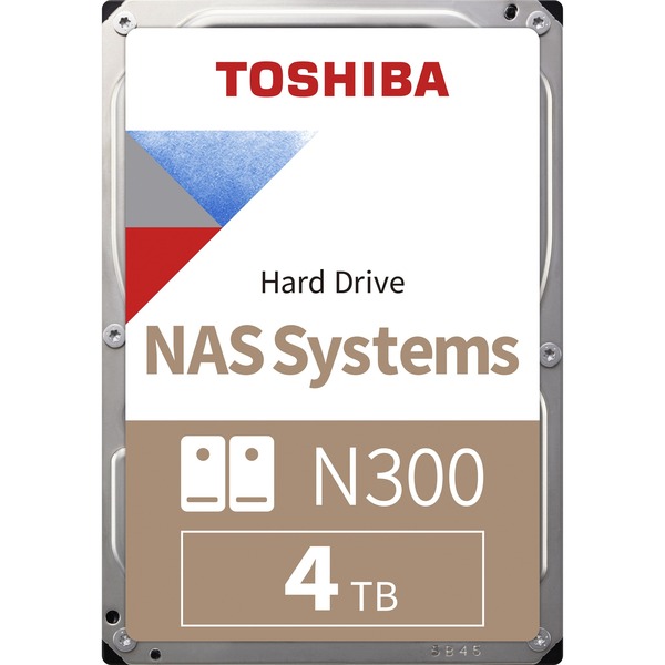 Toshiba N300, harde schijf HDWG440UZSVA, 24/7, Bulk