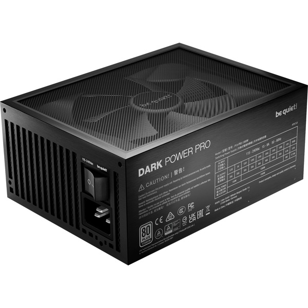 be quiet! Dark Power Pro 13, 1300W voeding Zwart, 6x PCIe, Kabelmanagement