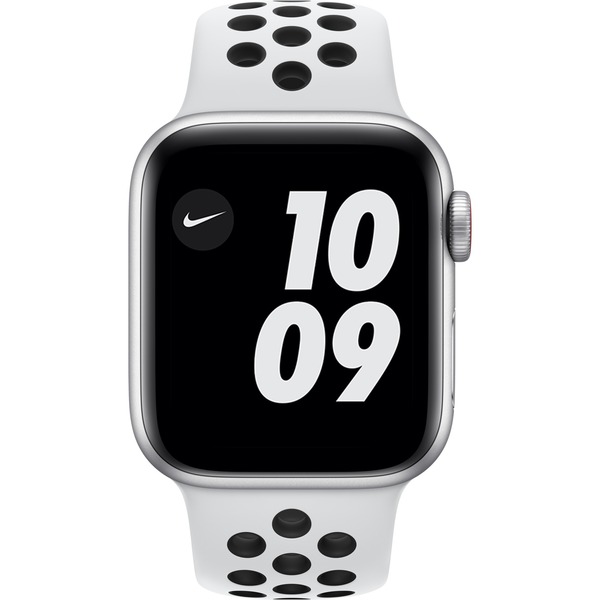 Apple Watch SE Nike smartwatch Zilver/lichtgrijs, 40 mm, Aluminium, Wifi,  Cellular