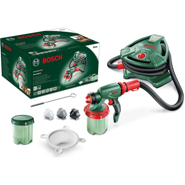 Bosch Professional PFS E verfspuitsysteem spuitpistool Groen/zwart