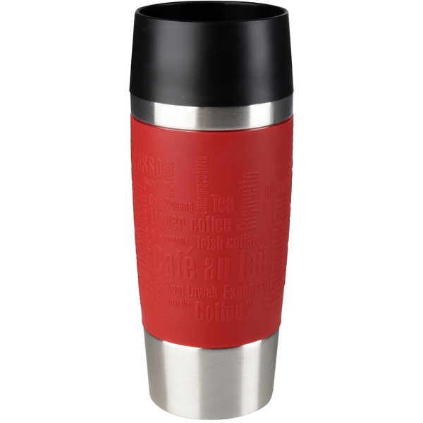 Travel Thermosbeker Rood