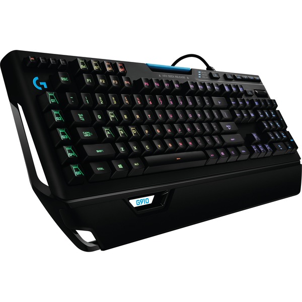 rijst kleding Structureel Logitech G G910 Orion Spectrum Keyboard, gaming toetsenbord FR lay-out,  Logitech Romer-G, RGB leds