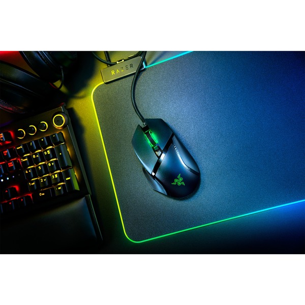 Razer Basilisk V2 gaming muis Zwart, 800 - 20.000 dpi, Chroma RGB led