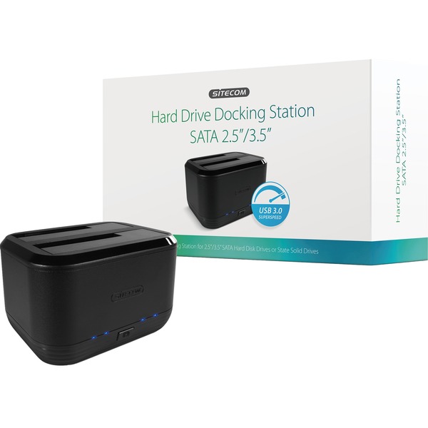 Sitecom Usb 3 0 Hard Drive Docking Station Sata 2 5 3 5 Zwart Sitecom Usb 3 0 Hard Drive Docking Station Sata 2 5 3 5 Zwart