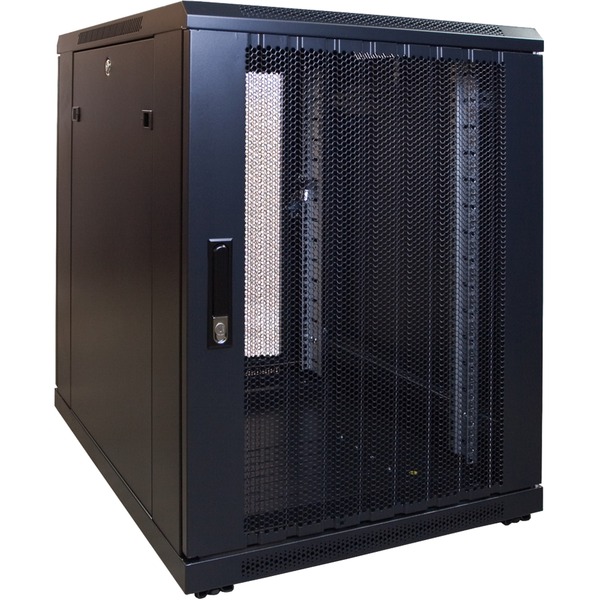 12U mini met geperforeerde deur 600x1000x720mm (BxDxH) kopen