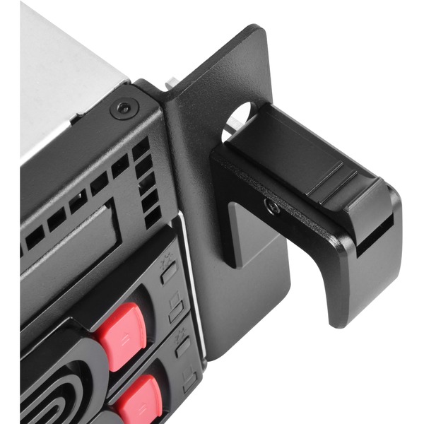 SilverStone RM21308 rack behuizing Zwart 1x USBA 2.0 1x USBA 3.2