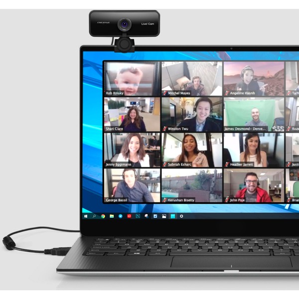 Creative Live! Cam SYNC 1080p webcam Zwart