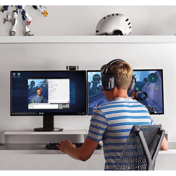Logitech C922 Pro Stream Webcam Zwart
