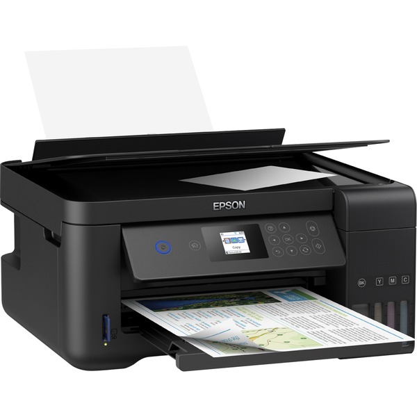 Epson EcoTank ET-2750 all-in-one printer Zwart, Printen, Scannen, Kopiëren, WLAN