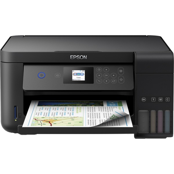 Epson EcoTank ET-2750 all-in-one printer Zwart, Printen, Scannen, Kopiëren, WLAN