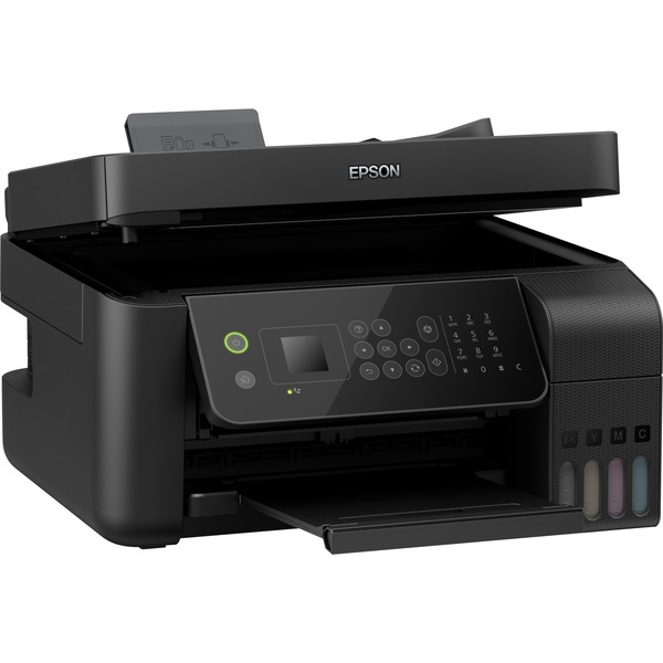 Epson EcoTank ET-4700 all-in-one printer Zwart, Printen, Scannen, Kopiëren, Faxen, (W)LAN