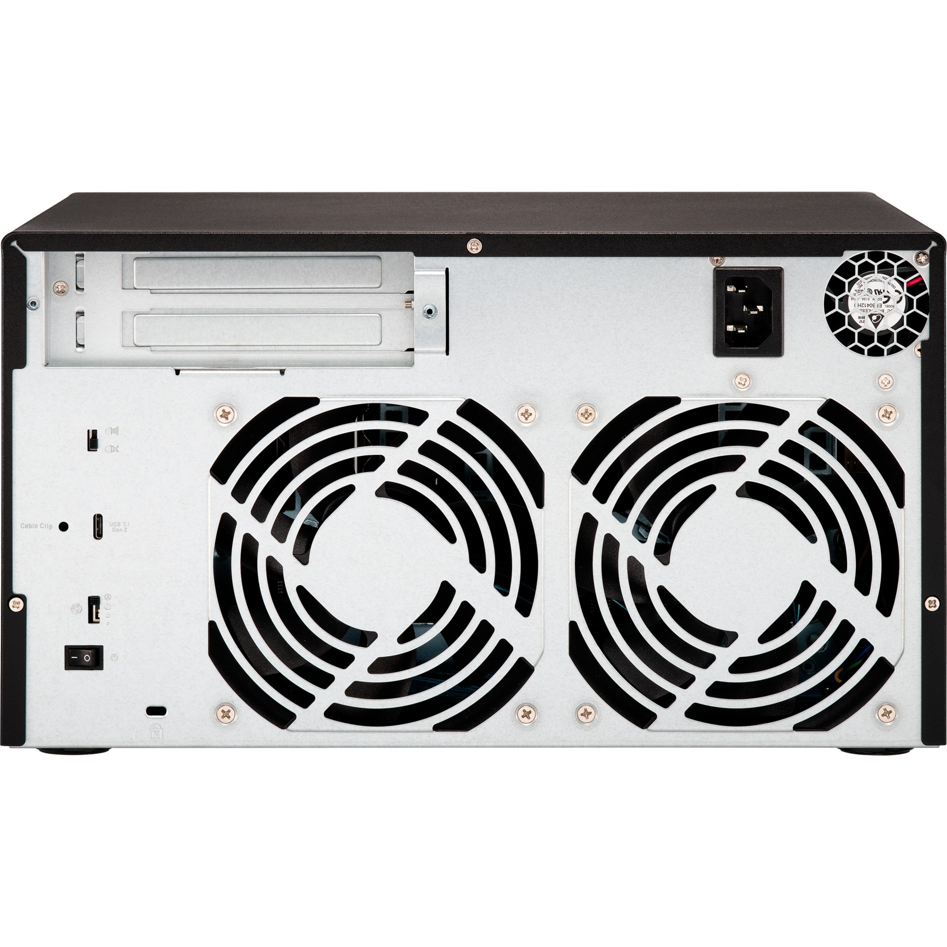 QNAP TL-D800C externe behuizing Zwart