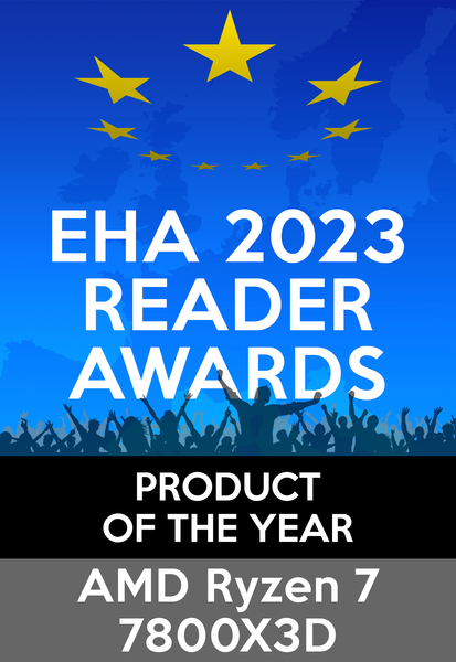 EHA 2023 Product of the Year Ryzen 7 7800X3D