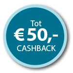 Tot € 50 cashback
