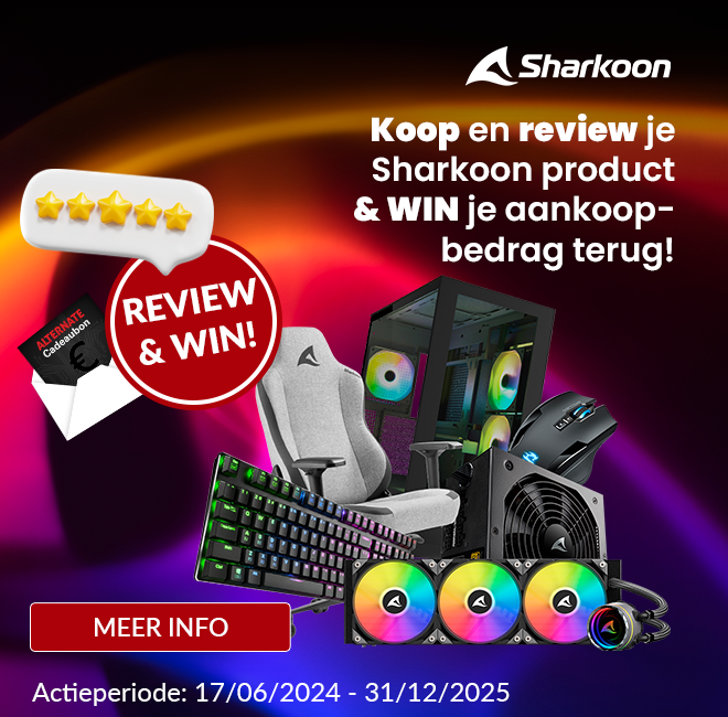 Review & Win - Sharkoon