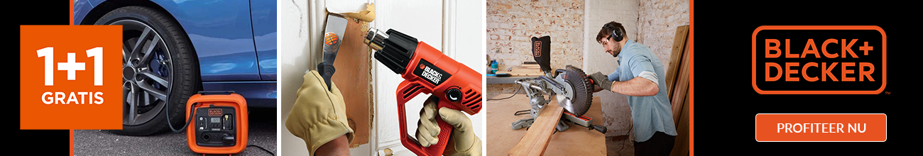BLACK+DECKER 1+1 gratis