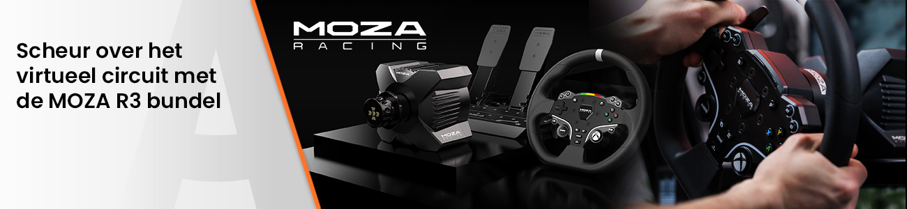 MOZA R3 + ES + SR-P Lite Bundel