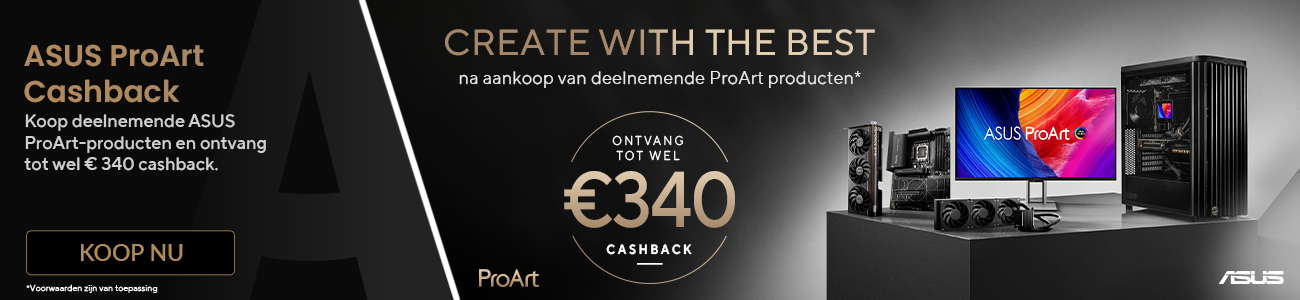 ASUS ProArt cashback
