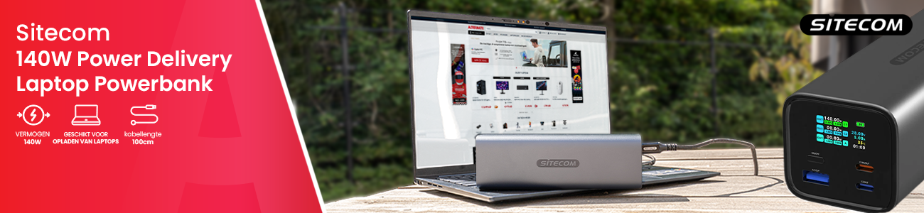 Sitecom 140W Laptop powerbank