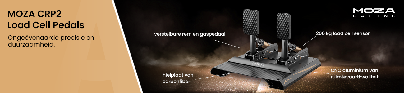 Moza CRP2 Load Cell Pedals