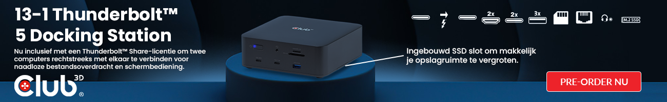 Club3D Thunderbolt 5 dockingstation