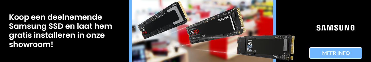Samsung SSD gratis installatie