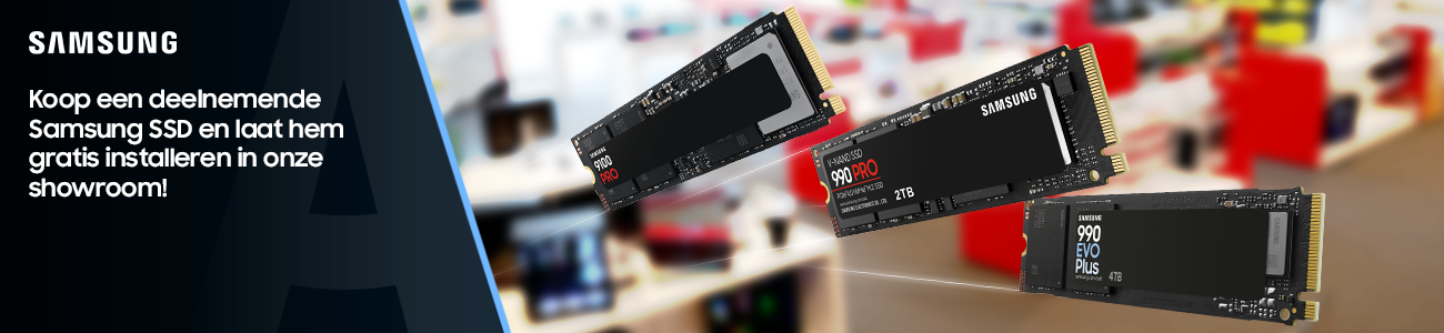 Samsung SSD gratis installatie