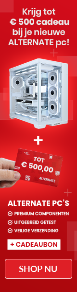 ALTERNATE pc cadeaubon