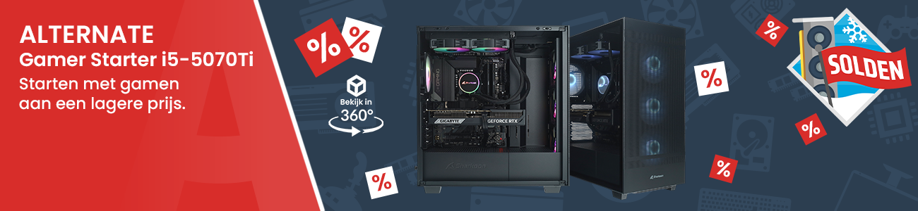 ALTERNATE Gamer Starter i5-5070Ti gaming pc