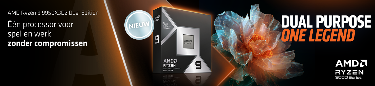 NIEUW: AMD Ryzen 9 9950X3D2 Dual Edition