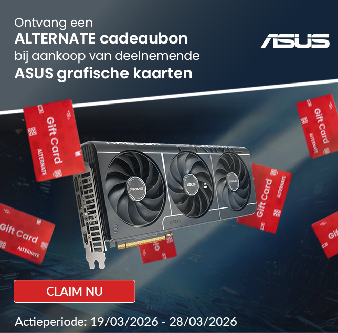 ASUS cadeaubonnen actie