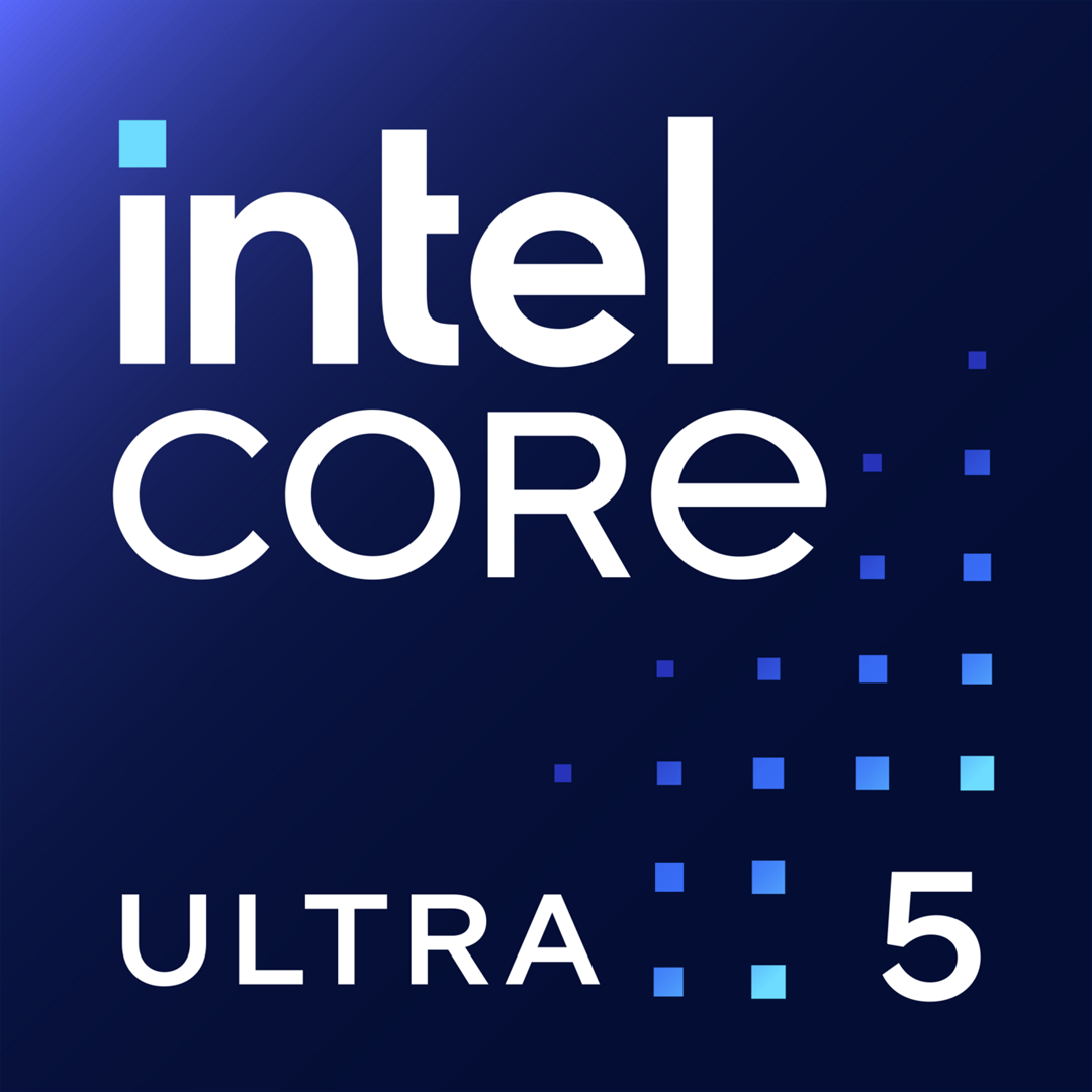 Deze laptop is voorzien van een Intel Core Ultra 5 processor (Series 1 & 2)