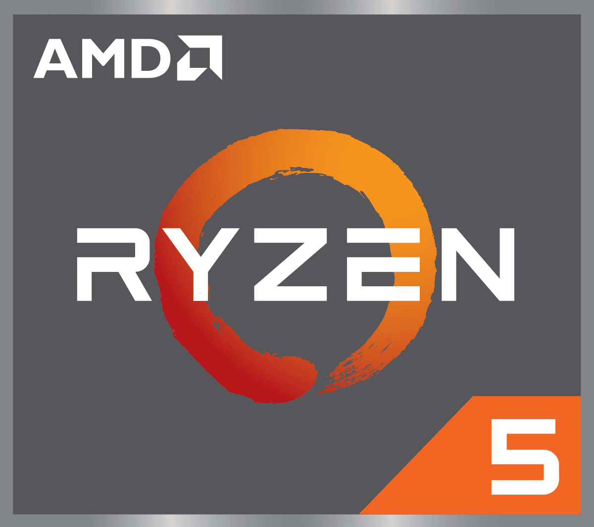 Deze laptop is voorzien van een AMD Ryzen 5 processor.