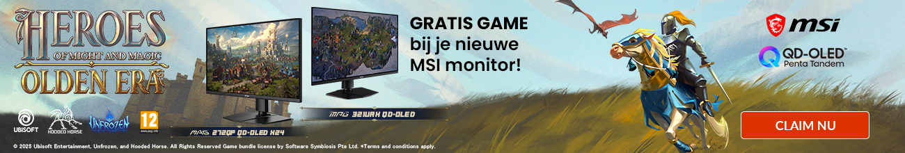 MSi monitoren x Heroes of Might and Magic