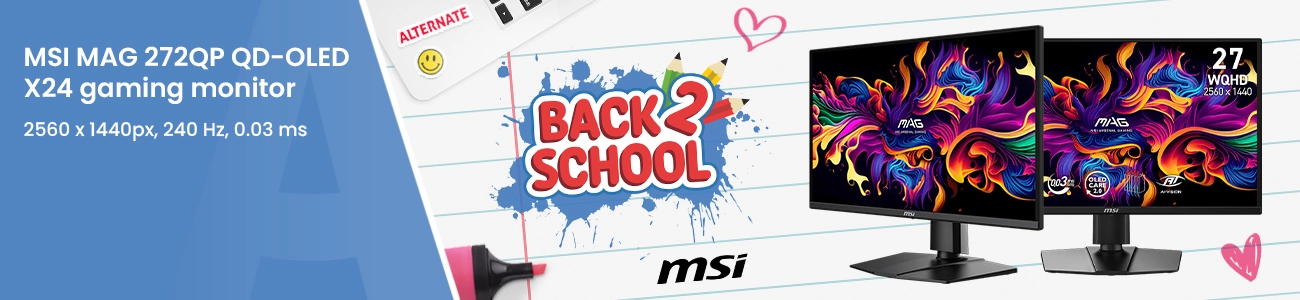 MSI MAG 272QP QD-OLED  X24 gaming monitor