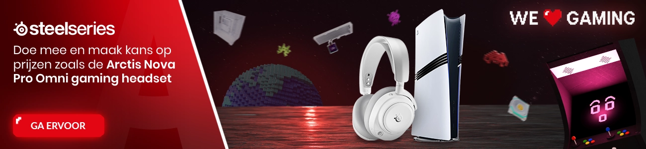 Doe mee en maak kans op prijzen zoals de Arctis Nova Pro Omni gaming headset
