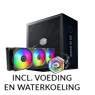 AIO waterkoeling en voeding inbegrepen