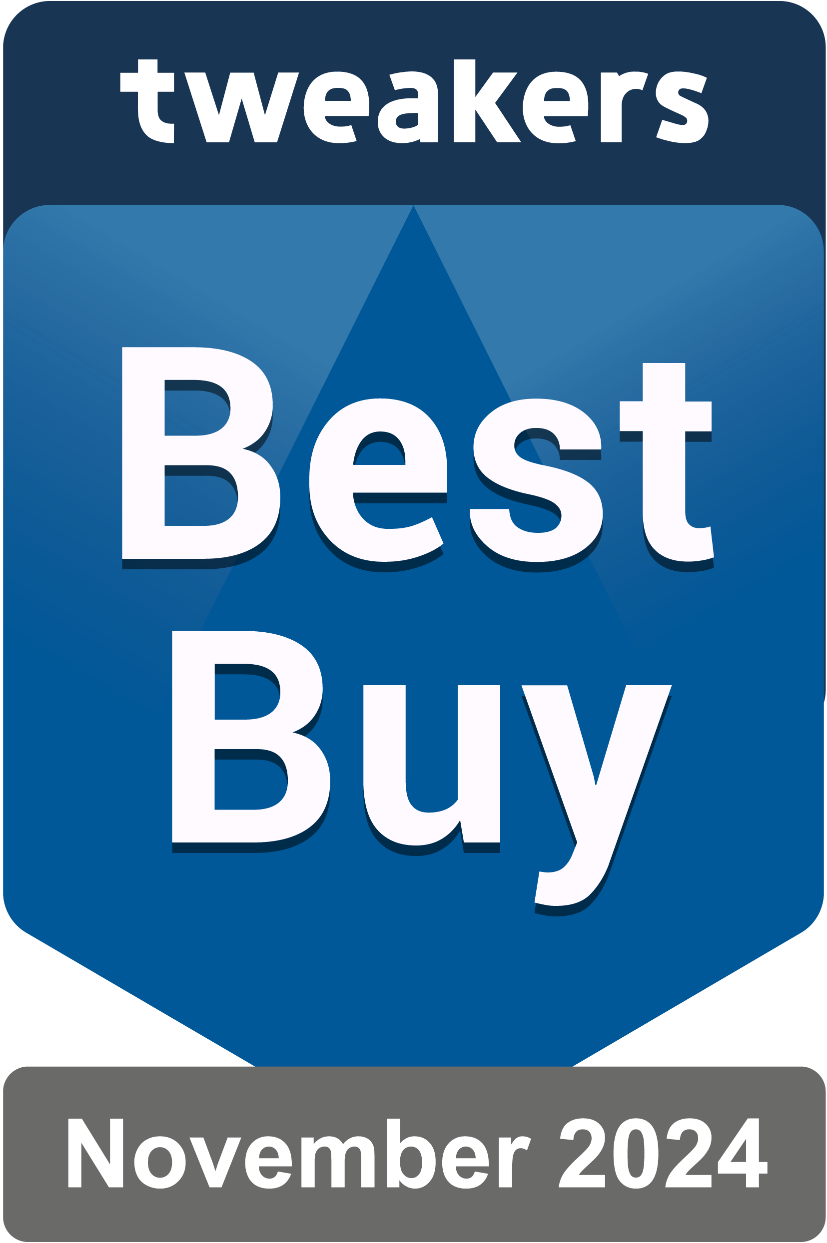 Winnaar Tweakers Best Buy award November 2024