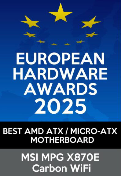 European Hardware Awards 2025 - Best AMD ATX / MICRO-ATX Motherboard
