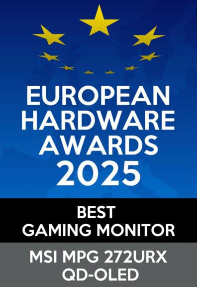 European Hardware Awards 2025 - Best Gaming Monitor