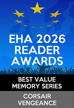 Winnaar van een European Hardware Reader Award 2026
