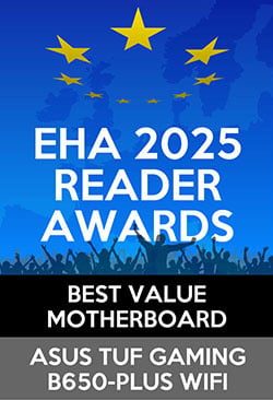 Winnaar van een European Hardware Reader Award 2025