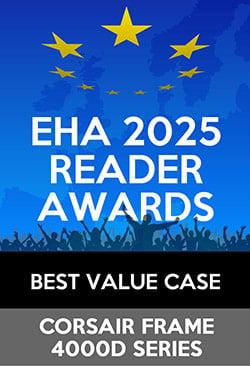 Winnaar van een European Hardware Reader Award 2025