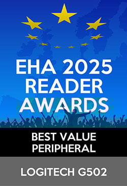 Winnaar van een European Hardware Reader Award 2025