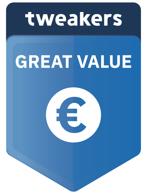 Dit product ontving de reviewscore 'Great Value'.