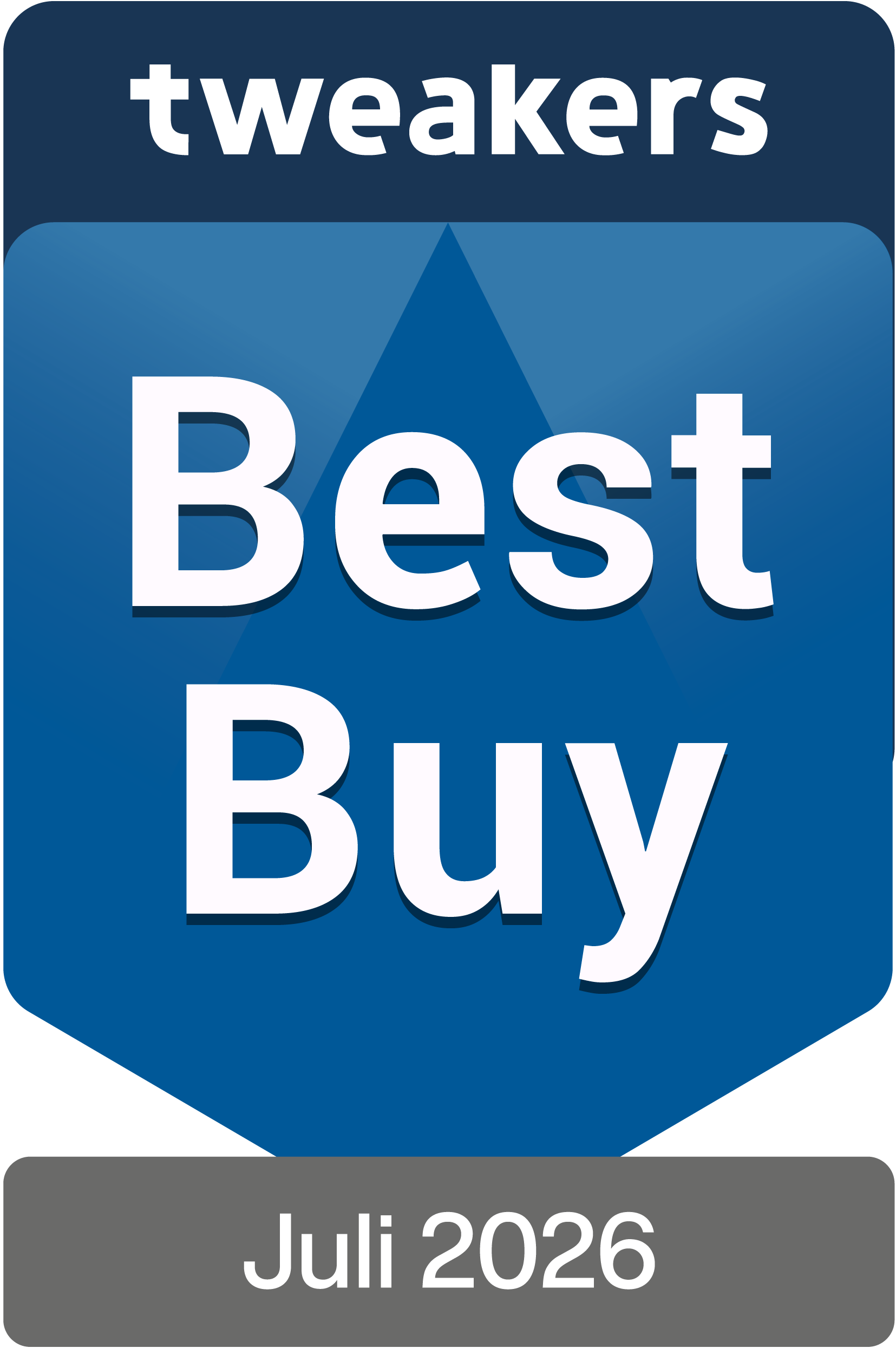 Dit product ontving de reviewscore 'Best Buy'.